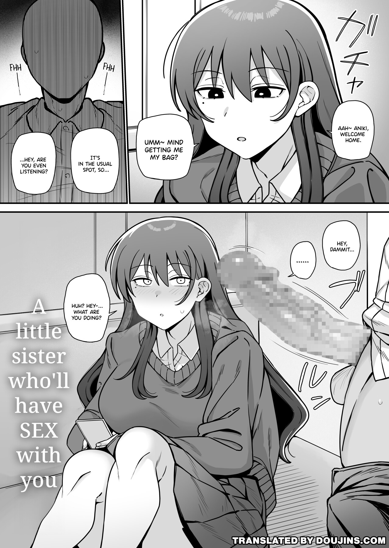 Hentai Manga Comic-The Little Sister Who Lets You Have Sex-Read-2